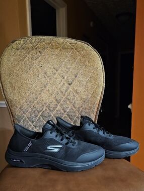 Skechers Slip-Ins Go Walk Arch Fit 2.0 Simplicity 2 Sneakers Walking Shoes Black